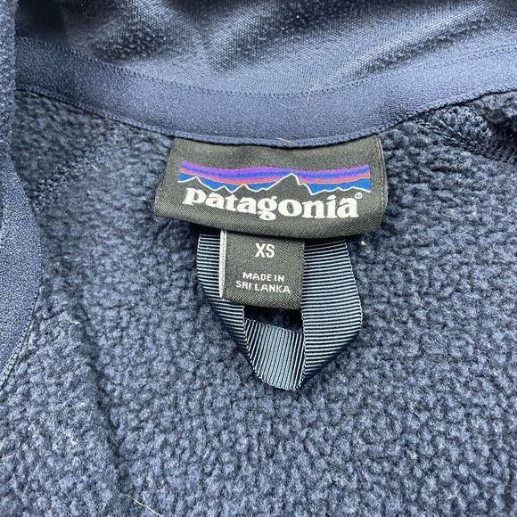 Patagonia Sweater Womens XS Blue Full Zip Better Sweater Fleece Jacket Pocket - Picture 4 of 11
